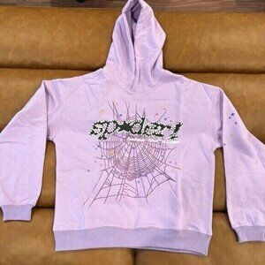 Spider sp*der! Purple Acai Pullover Hoodie for Men Size Large